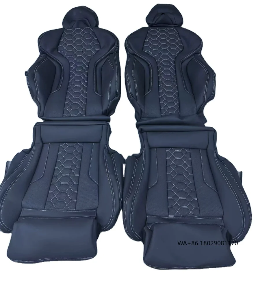 

Пользовательский G20 320D 2019, сменный кожаный чехол на сиденье автомобиля, похожий на сиденье M3, черный