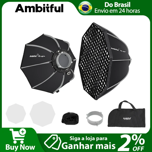 AMBITFUL FS40PRO Softbox Octogonal 40cm
