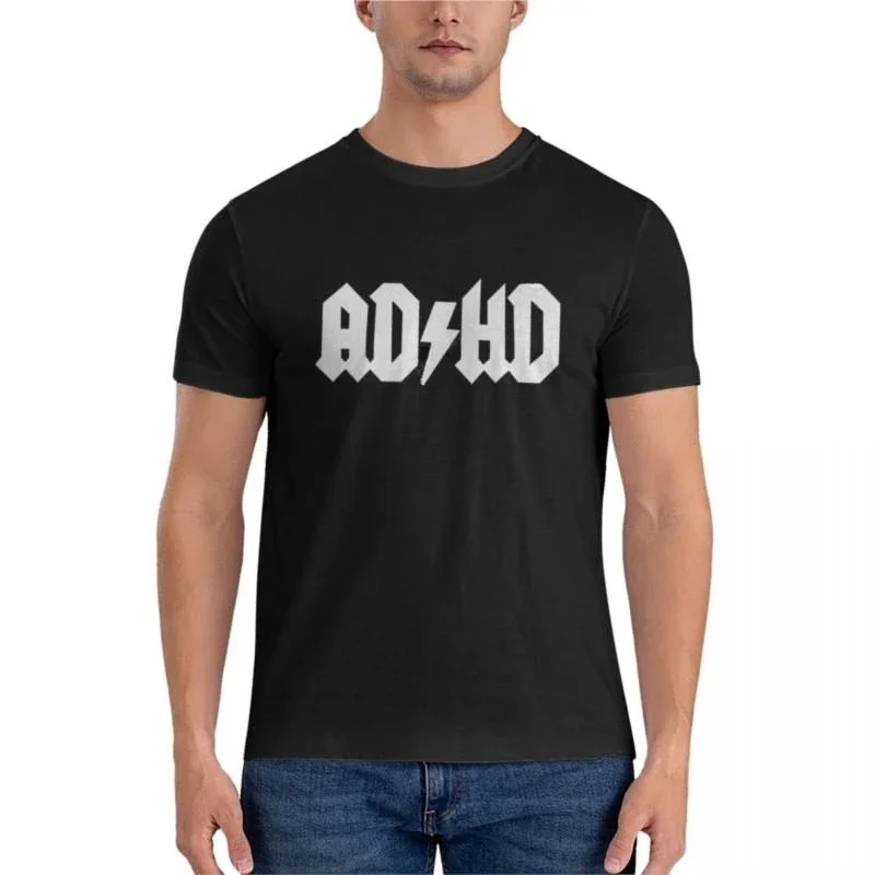 mens graphic t-shirts big and tall Short t-shirt mens short sleeve t shirts graphic t shirts ADHD - AD/HD Classic T-Shirt