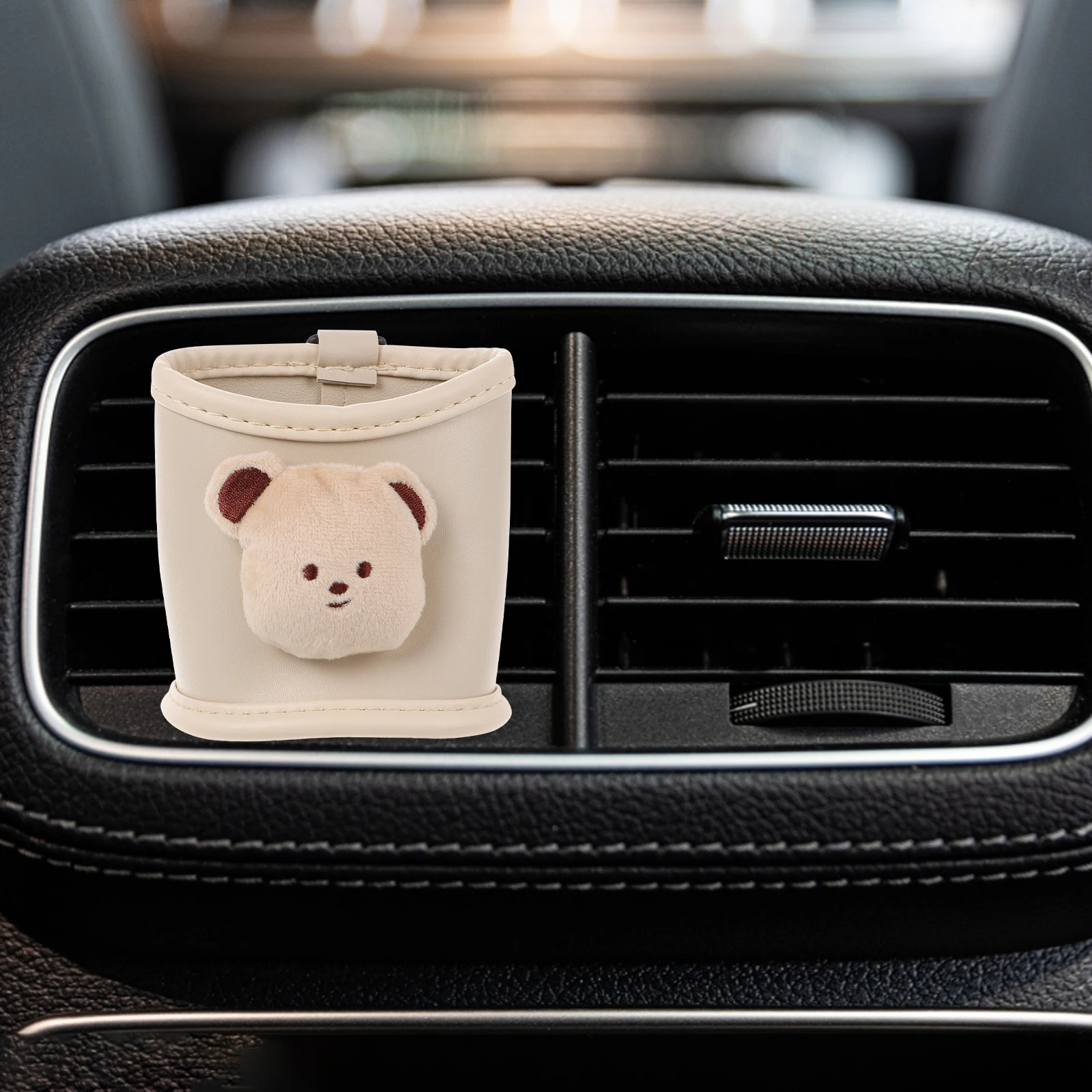 

Air Outlet Phone Holder Storage Pouch ganizer Dash Detailing Bag Versatile Solution For Coins Phones Car Tidy Mounted