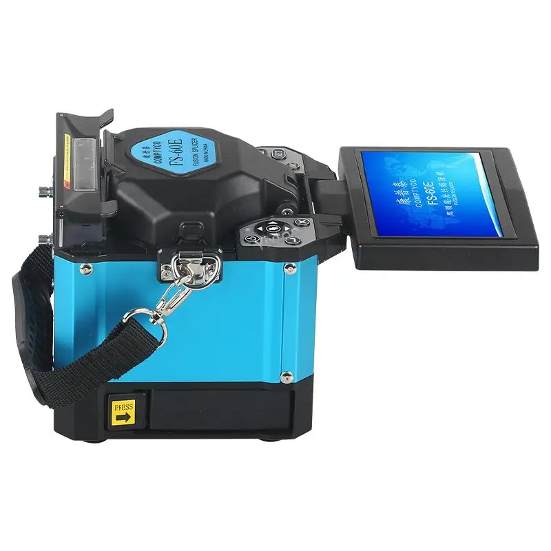 FS-60E Optical Fiber Fusion Splicer FTTH Fiber Optic Welder Splicing Machine better than Signalfire AI-8C