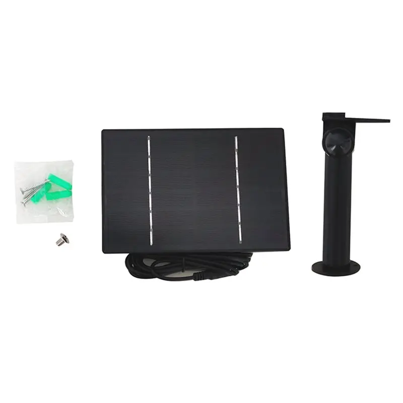 

A59Z-USB-Charged Solar Panel 4W Waterproof Type-C Power Supply With Remote Control For Security Cameras
