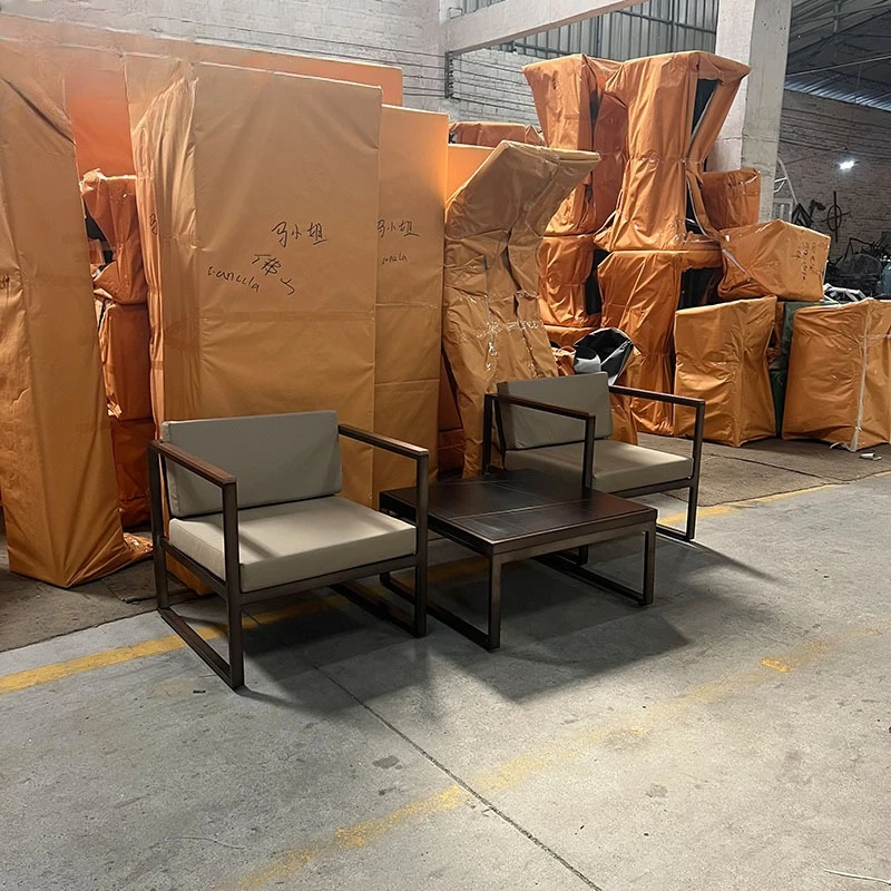 

Outdoor leisure sofa waterproof sunscreen leisure chair swimming pool combination sales department sun room courtyard terrace fu