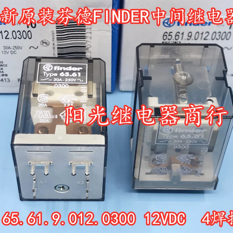 

（Brand New Original）1pcs/lot 100% original genuine relay:65.61.9.012.0300 12VDC type65.61 DC12V