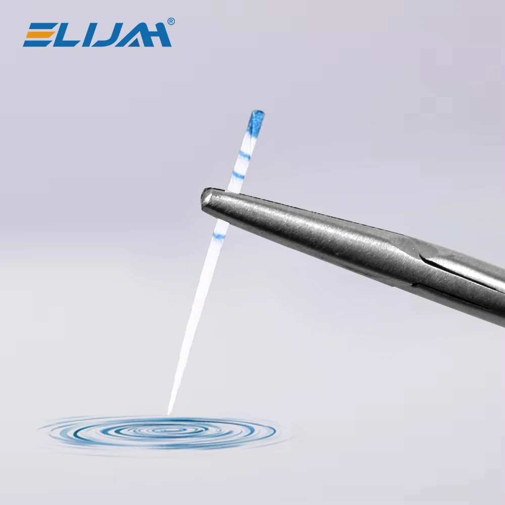 ELIJAH 100 Pcs/box Dental with Markings Absorbent Paper Points Root Canal Treatment Dental Absorbent Cotton Fiber Endodontics