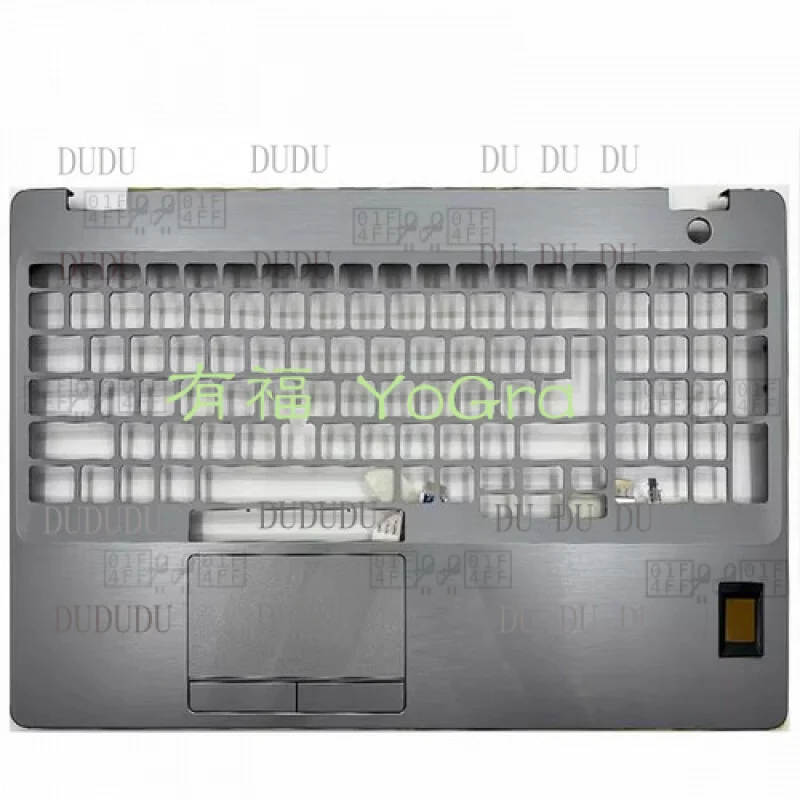 zh-per-dell-latitude-e5510-5511-3551-palmrest-08m9xy-argento-touchpad-impronta-digitale
