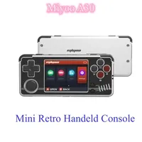 MIYOO A30 Mini Handheld Game Console 2.8 inch Open System A30 Retro Video Games Player Pocket Consoles Kids Gift