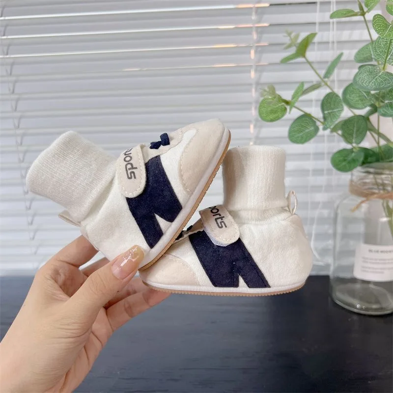 أحذية رياضية سهلة الارتداء للأطفال الرضع والأولاد والبنات مع نعل ناعم غير قابل للانزلاق، نسيج مسامي ونعل خارجي - تصميم مخطط كرتوني للجميع #6