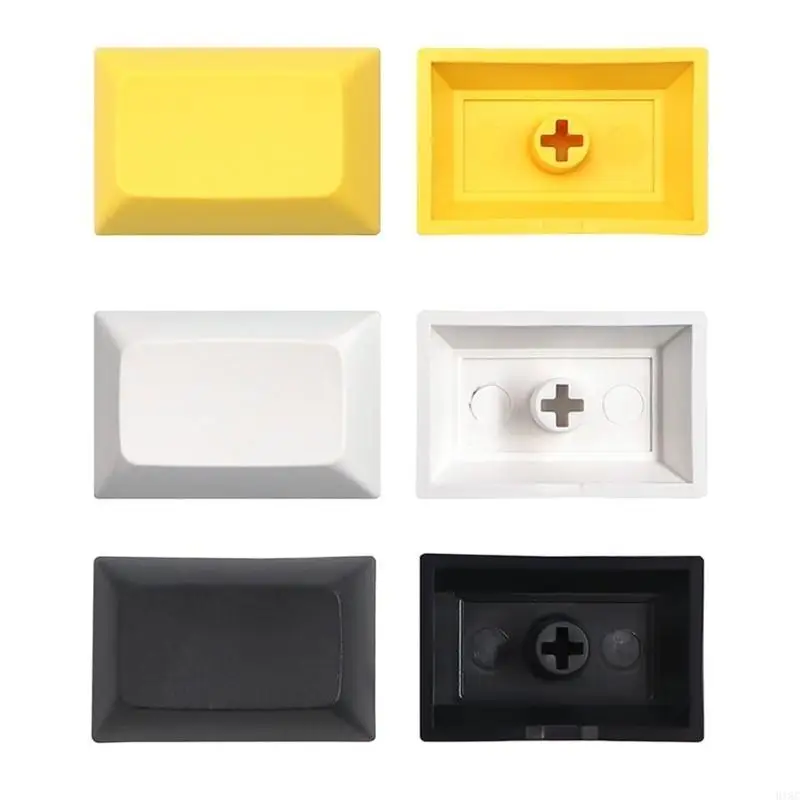 Blank Keycaps Replacement for Mechanical Keyboard DSA Keycap Blank 10 Pieces of 1.5U Height