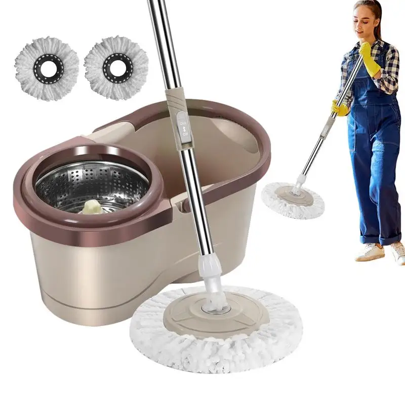 Automatic Bucket And Mop With SpinHousehold Cleaning Brush Mop Brooms Cleaning Floor Kitchen Handheld Mop With Bucket