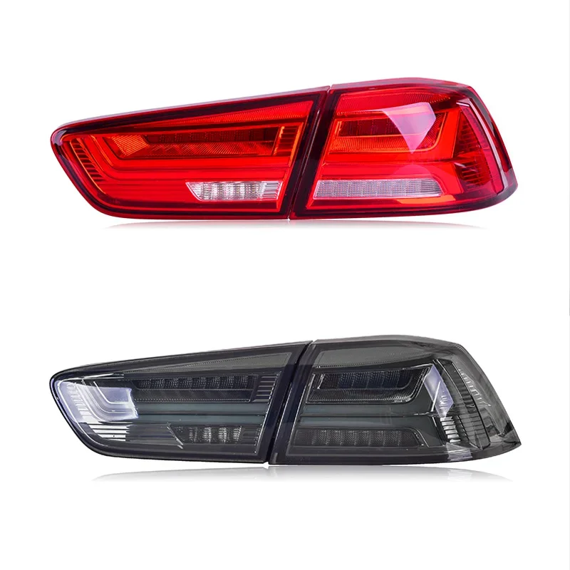 Car LED Taillight Tail Lights For Mitsubishi Lancer EVO x Rear Fog Lamp  Brake Light Reverse Dynamic Turn Signal