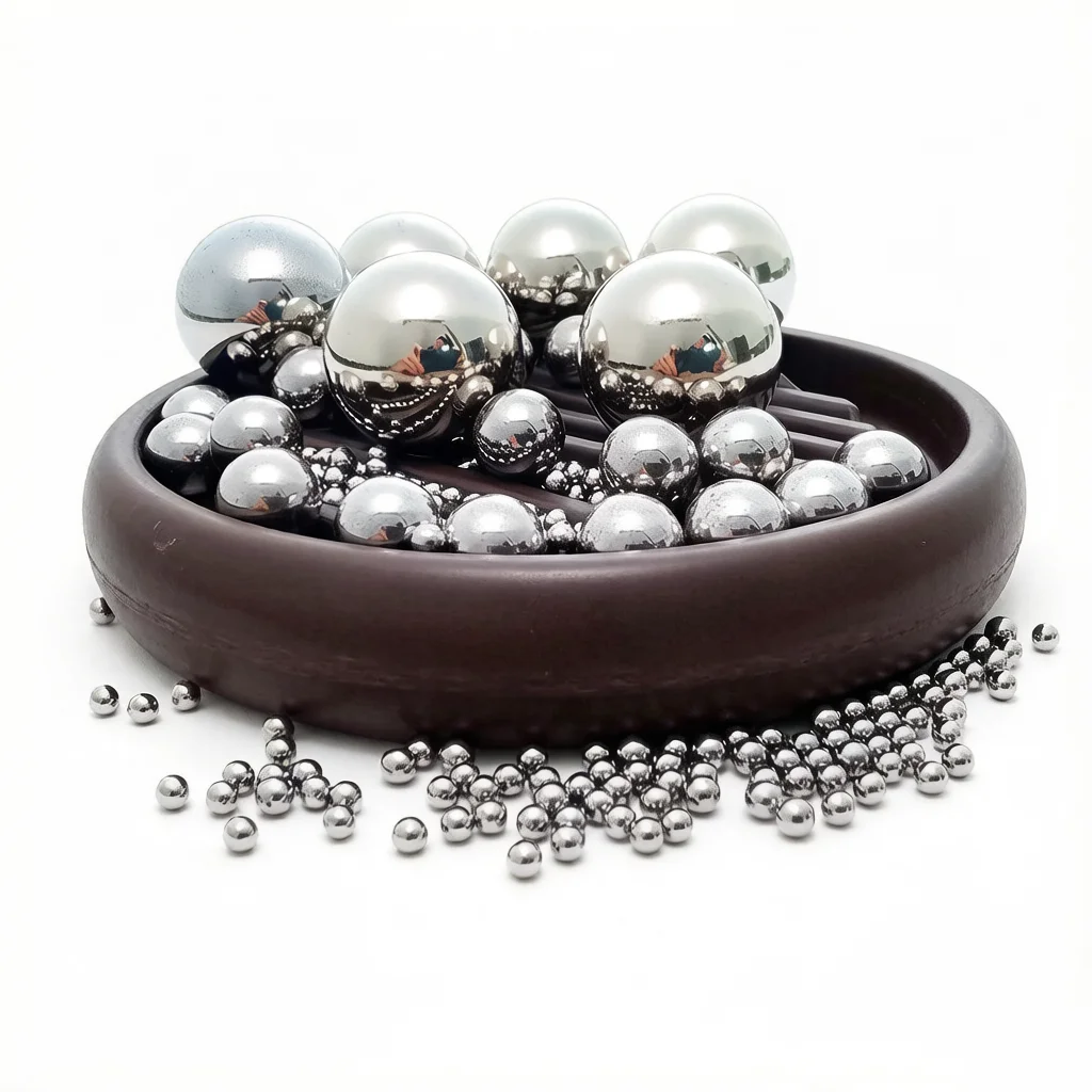 Dia 1/1.2/1.5/1.588/1.8~12mm 304 Stainless Steel Balls Solid Smooth Precision Bearing Steel Balls for MTB Kid Bicycle Scooter