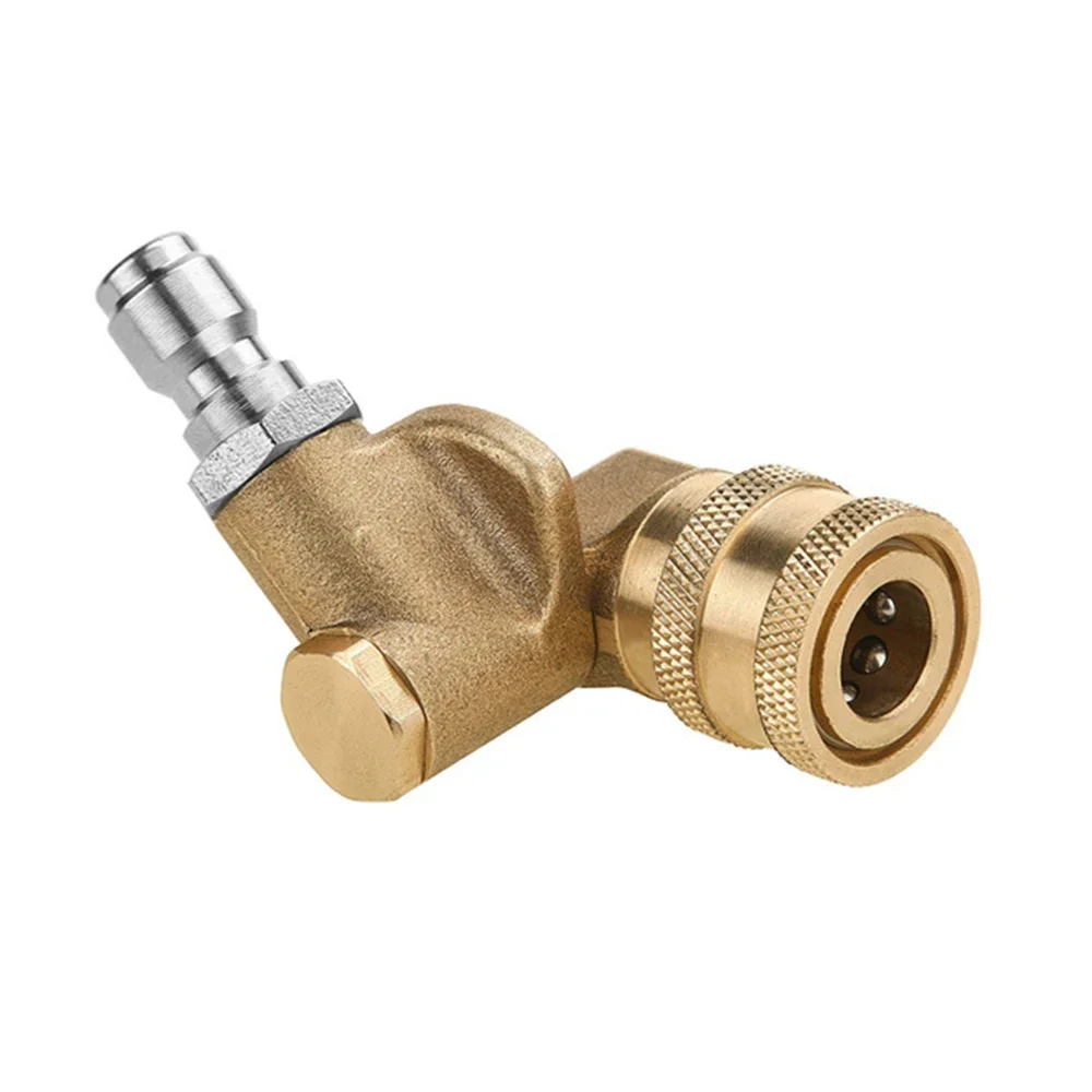 

180 Degrees Nozzles Quick Connect 5 Angles Adjustable Rotary Rotation Supply Swivel Joint Washer High Pressure