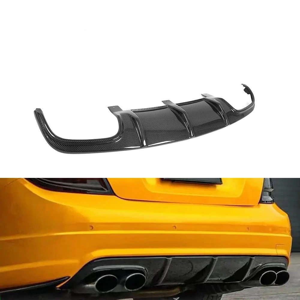 

Carbon Fiber Rear Bumper Diffuser Lip For Mercedes Benz W204 C63 AMG 2009-2011