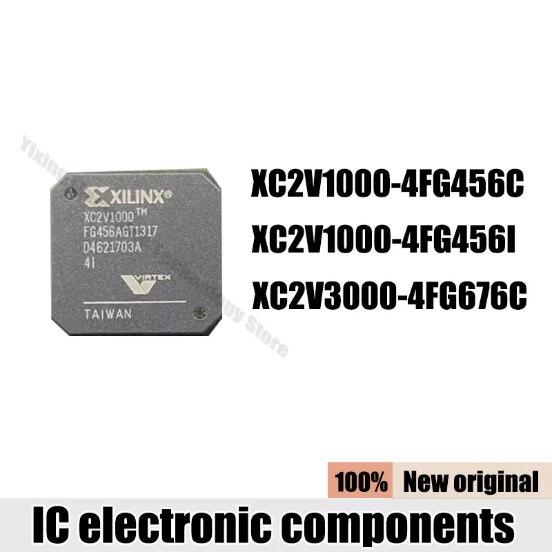 1Pcs Xc2V1000-4Fg456C Xc2V1000-4Fg456I Xc2V3000-4Fg676C Xc2V1000 Fbga-676 Chip Ic New Original