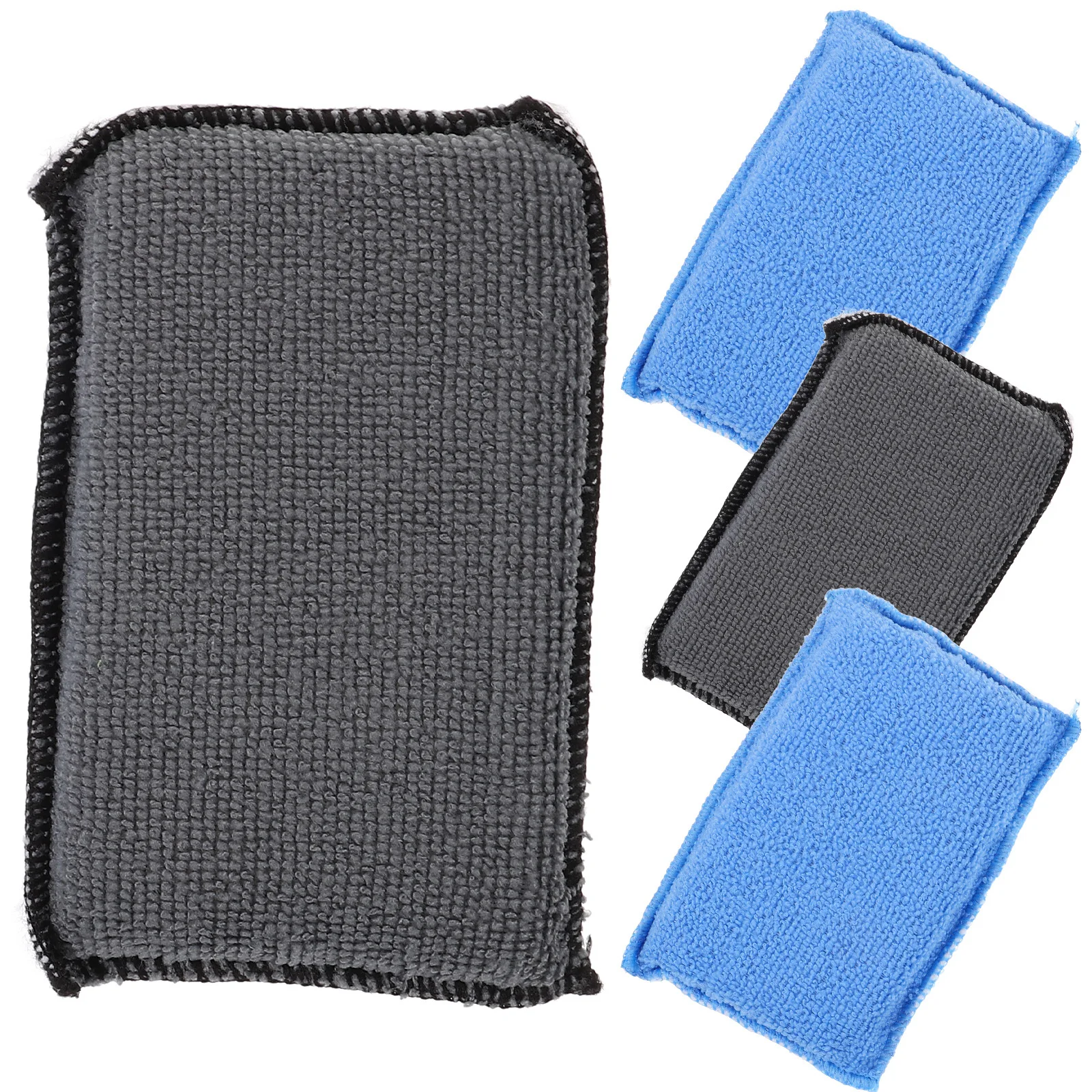 

4pcs Cleaning Sponge Block Soft Scrub Pad For Car Kitchen Window Washing Vehicle Auto Cleaning Scrubber Home Washing Tool
