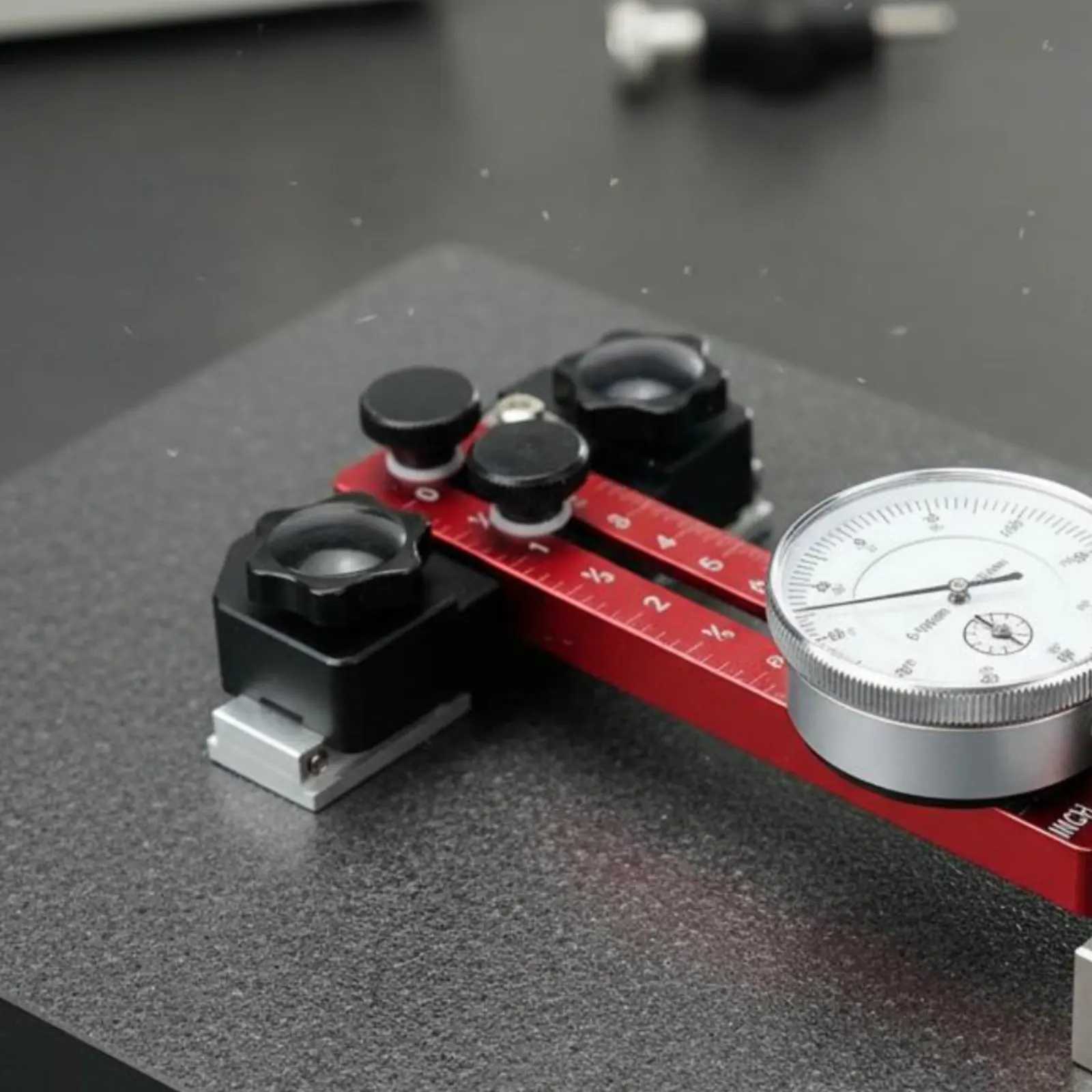 Table Saw Corrector Repeatable Precision Table Saw Alignment Gauge Fence Calibrator 0.01mm Accuracy Gauge Indicator Jig