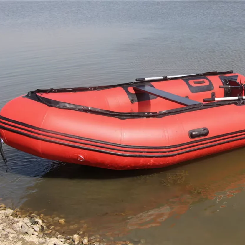 Factory 3.8m 4.2m 4.8m 5m Aluminum Bottom Floor Mariner Portable Inflatable Boat With Zodiac Style