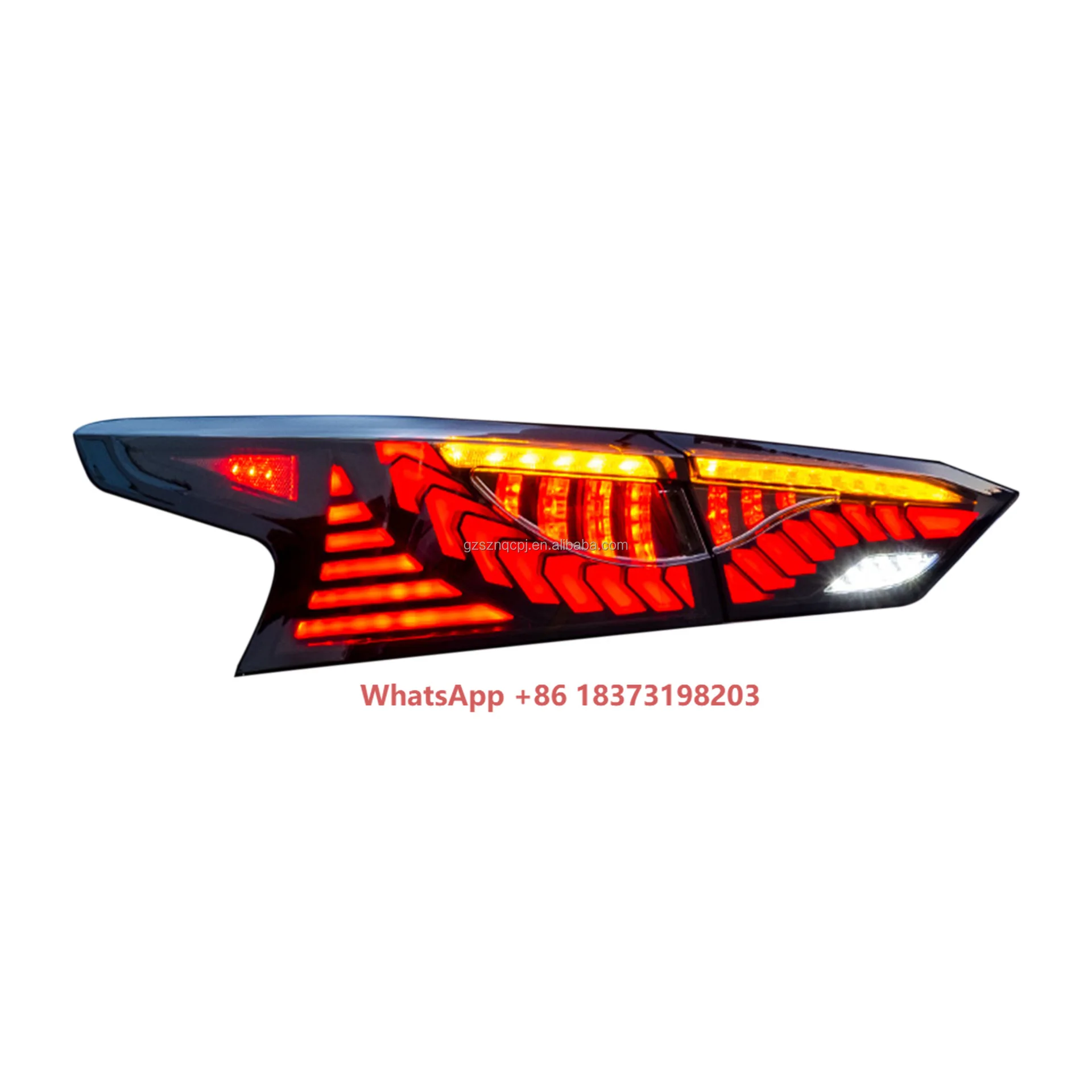 

Led Taillight for nissan Teana Altima 7th 2019-2024 DRL Brake Lamp Modification Assembly Rear Lamp Running Light Body Kit