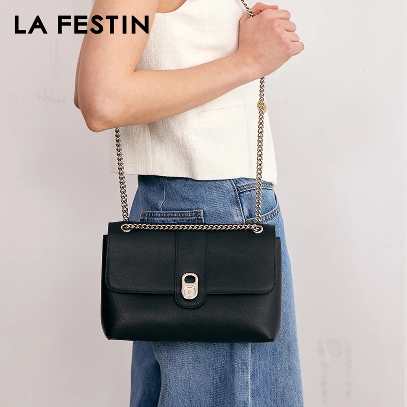 LA FESTIN Original Bags for women 2024 New Trend Handbags Luxury Chain Bag Shoulder Bag Large Capacity  Crossbody Bags