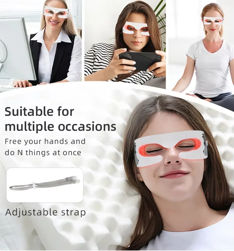 2025 전기 LED 진동 마사지기 눈 관리 미용 장치