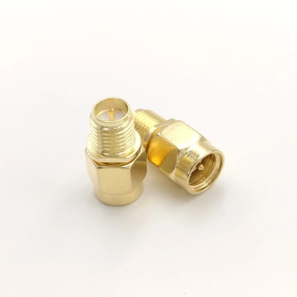 Sma Man Naar Sma Vrouwelijke Rf Connector Adapter Rechte Goudplated