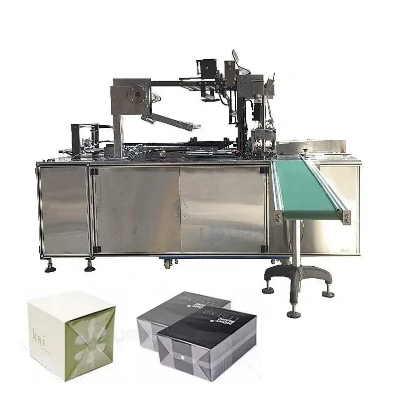 3D Carton Box Cellophane Wrapping Machine Horizontal Cartoning Machine Carton Packing Intelligent System Machine
