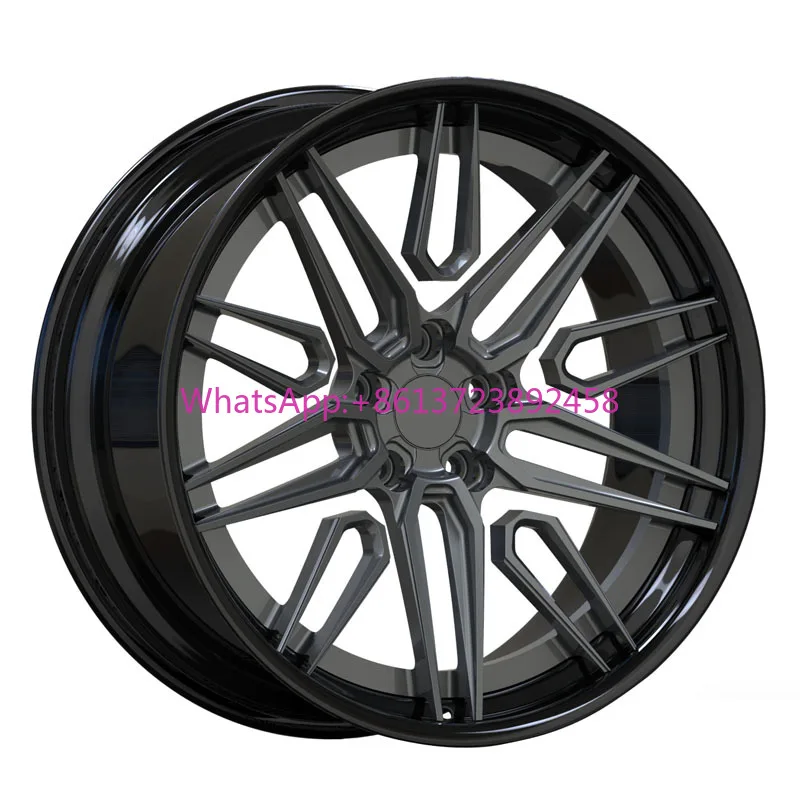 

18 19 20 21 22 Inch 5*130 5*120 2 Piece Forged Wheels For Replica Volk Racing Te37 For Tesla Model S JDM BMW E46 E90