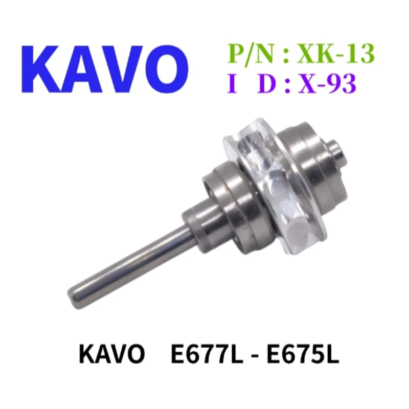 Dental High Speed Air Turbine Cartridge Rotor Turbine Cartridge Rotor Fit KAVO 505C 507C 636C 636P 636CP Ceramic Ball Bearing