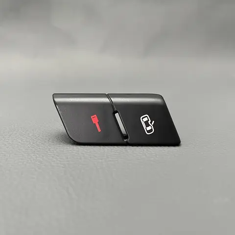 자동차 앞 좌측 중앙 도어 잠금 해제 스위치 버튼 커버 LHD For Audi B6 B7 A4 S4 Quattro 2001-2008 8ED 962 107 8ED 962107