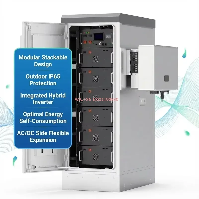 WMWMNU for 15 20 30 40 50 80 100kWh Industrial Commercial Energy Storage System Cabinet LiFePO4 Lithium Battery Pack Solar