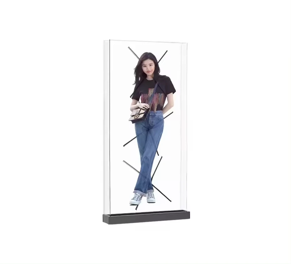 HD 3D Showroom Holographic Projector Led Fan 3d Hologram Display view 5
