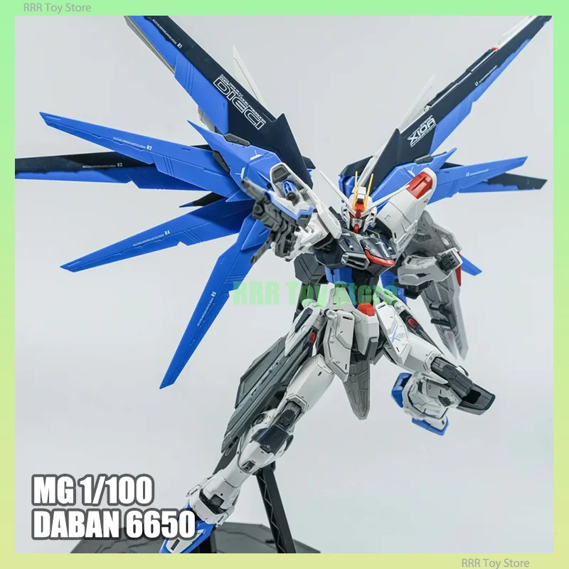 In Stock DABAN 6650 MG 1/100 Freedom 2.0 ZGMF-X10A Assembly Model Kit Action Figures Robot Plastic Model Toys Customized Gifts