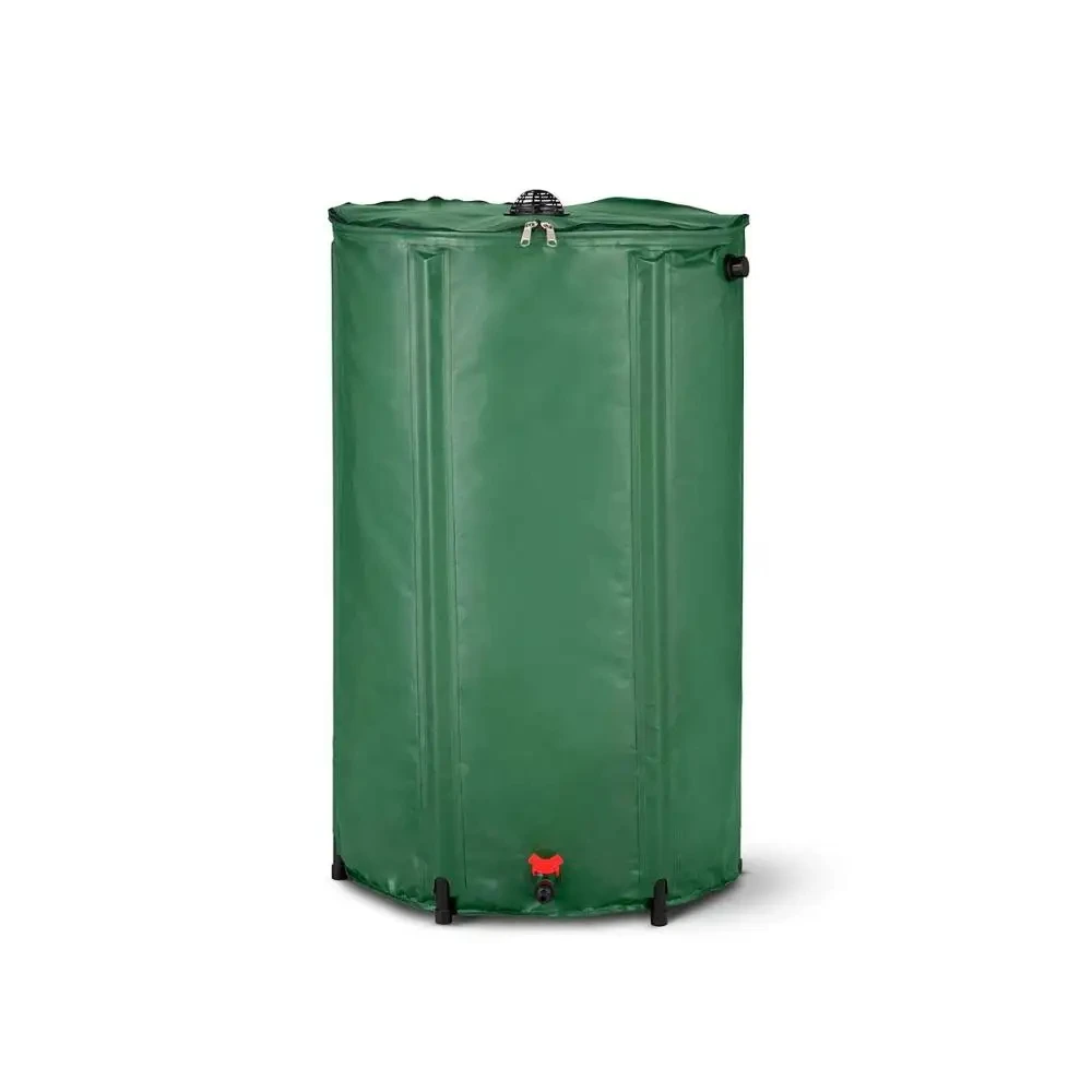 New Design Eco-Friendly Plastic Collapsible Rain Water Barrel In Multiple Sizes For Garden Use
