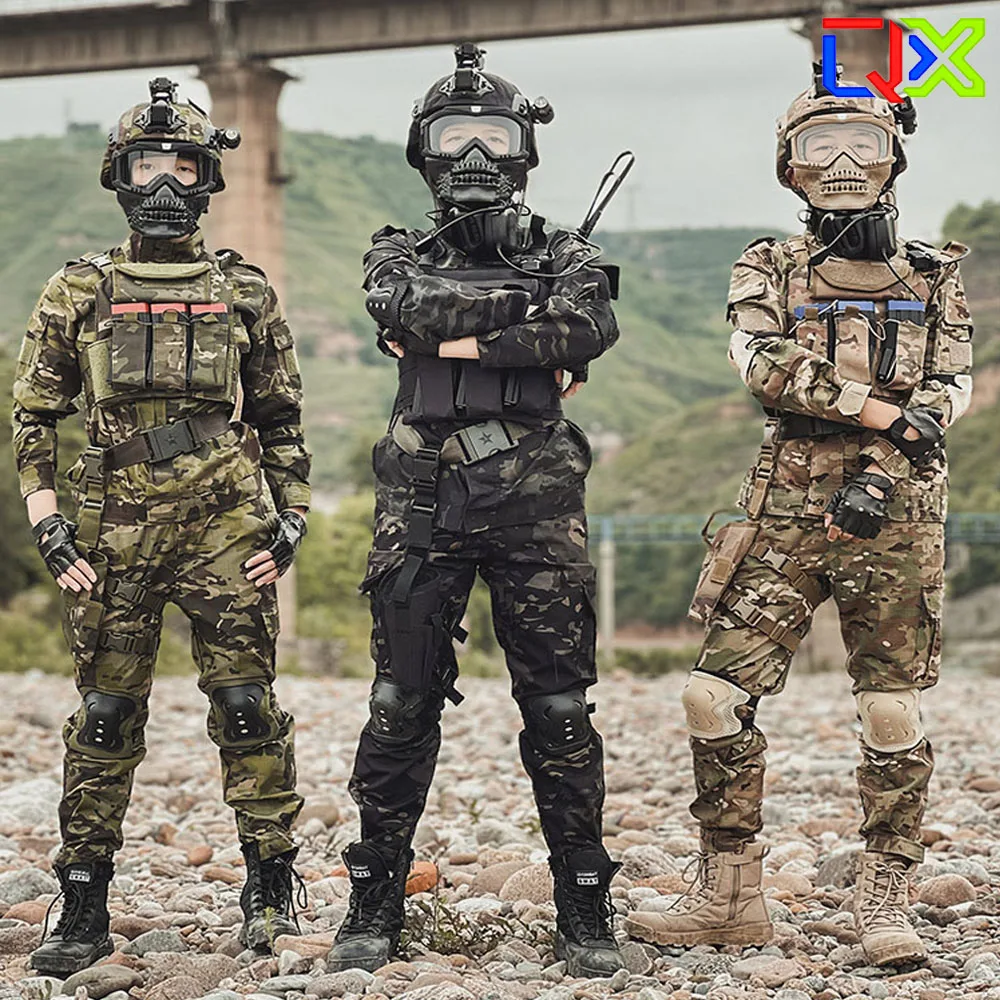 qx-kids-camouflage-clothing-set-boys-girls-tactical-military-long-sleeve-suit-outdoor-camping-training-costume