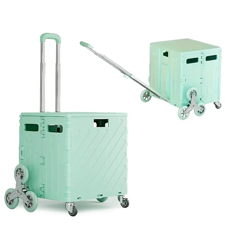 75l scale rampicanti carrello della spesa pieghevole carrello a mano carrello pieghevole carrello