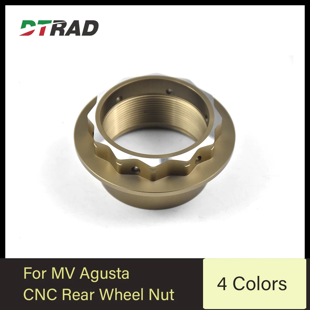 

Гайка заднего колеса с ЧПУ для MV Agusta Brutale F4 F3 Superveloce 800 Turismo Veloce 800, алюминиевая гоночная деталь, аксессуары для мотоциклов