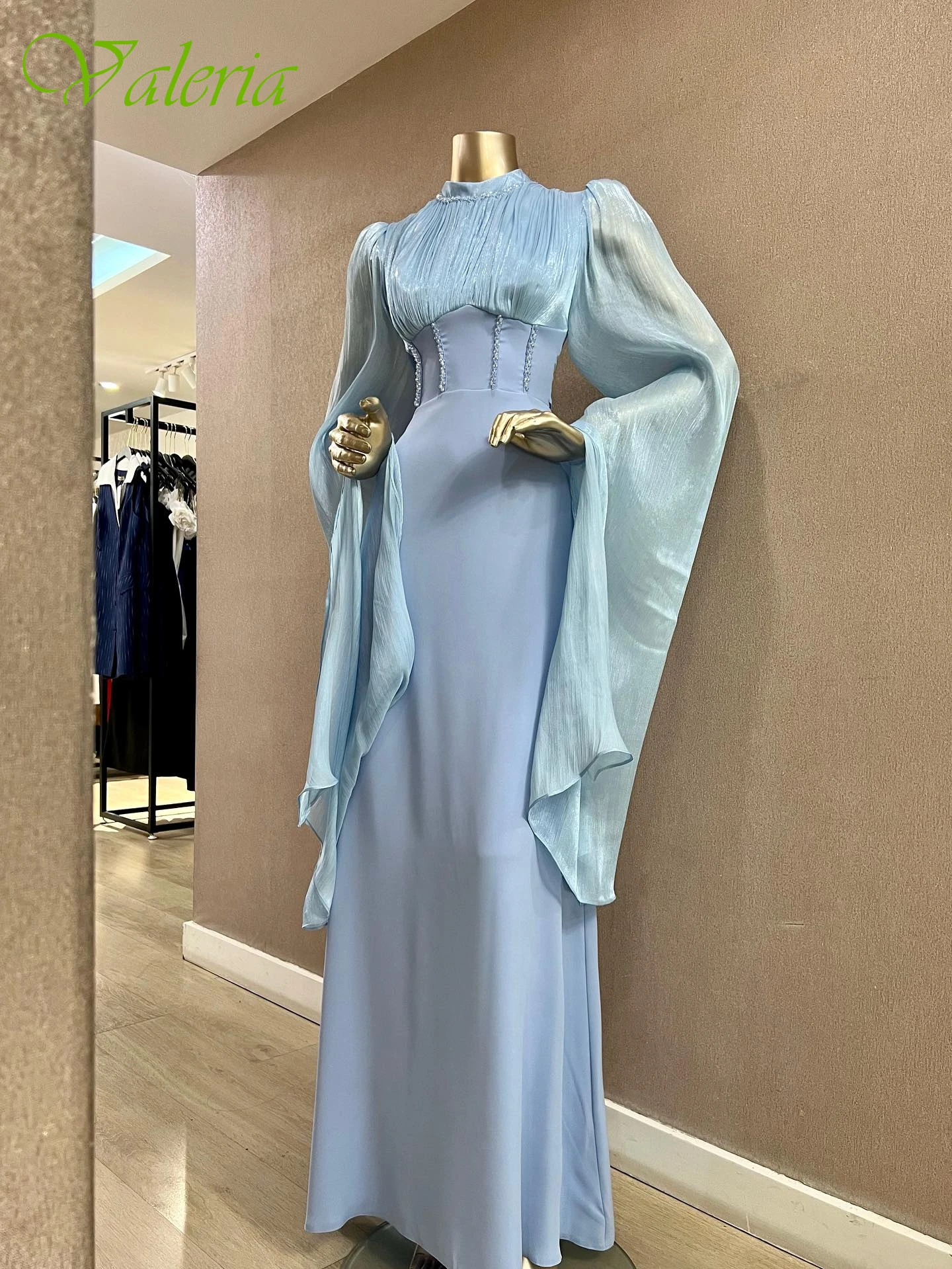 

Элегантное вечернее платье трапециевидной формы с круглым вырезом по индивидуальному заказу, модное темпераментное платье на заказ, платье для выпускного вечера высокого качества