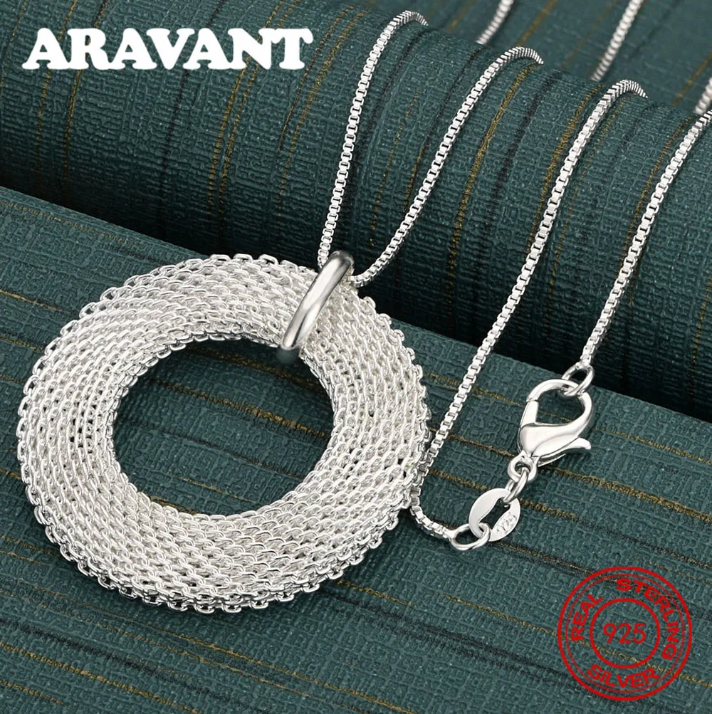 

Круглое плетеное ожерелье из стерлингового серебра 925 пробы, женское маленькое свежее дизайнерское женское обручальное украшение