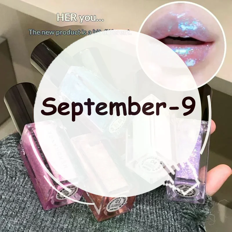 7 kleuren Chameleon Glitter Lipgloss Blijvende Hydraterende Doorschijnende Vloeibare Lipstick Shimmer Lip Glazuur Voller Make-Up Cosmetica