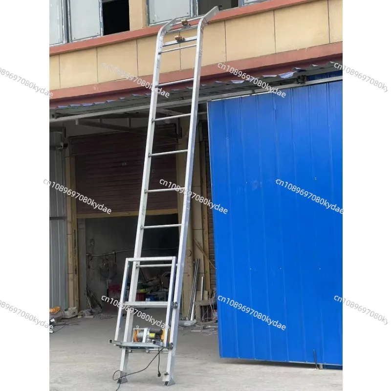Glass Door and Window Lift Electric Small Lift Photovoltaic Crane Photovoltaic Panel Portable Lifting Locomotive Crane