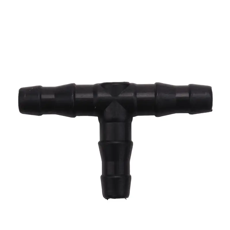 A98E-Drip Irrigation Barbed Connectors, Universal Barbed Tee Fittings 800Pcs, Fits 1/4 Inch Drip Tubing (4/7Mm Tee Pipe)