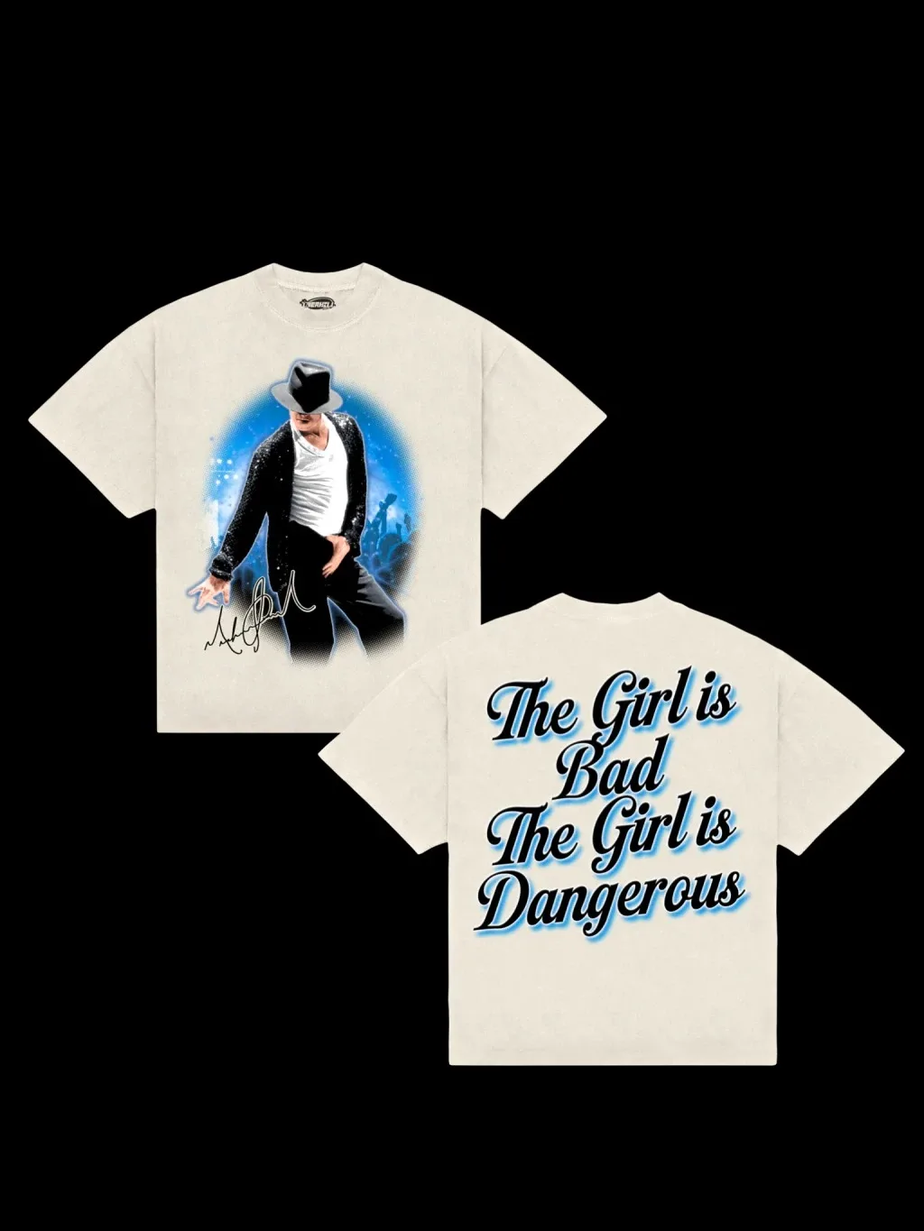 2026 New Movie Michael Jackson T Shirt Men Women Oversized Streetwear Cotton Casual Short Sleeve Round Neck Clothing Loose Tees