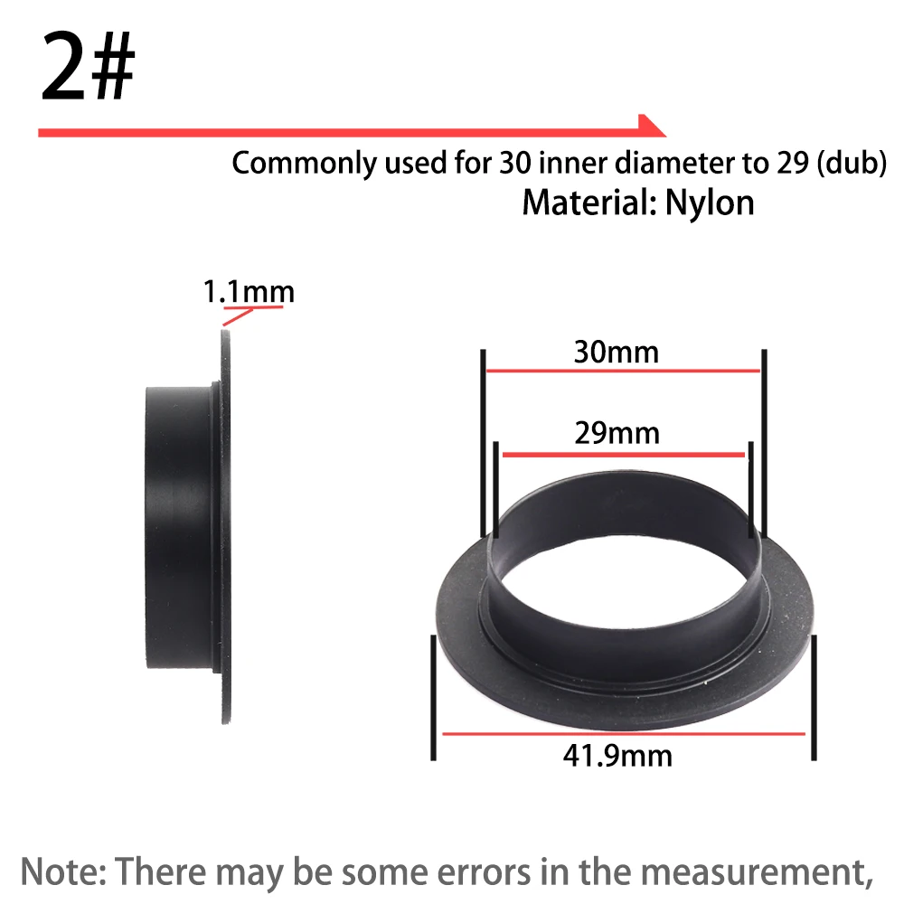 30 to 29 DUB 24mm Diameter Bicycle BB Shaft Bearing Cap Press-in Cover Dustproof Waterproof ROAD MTB Bike Parts Mountain Bikes