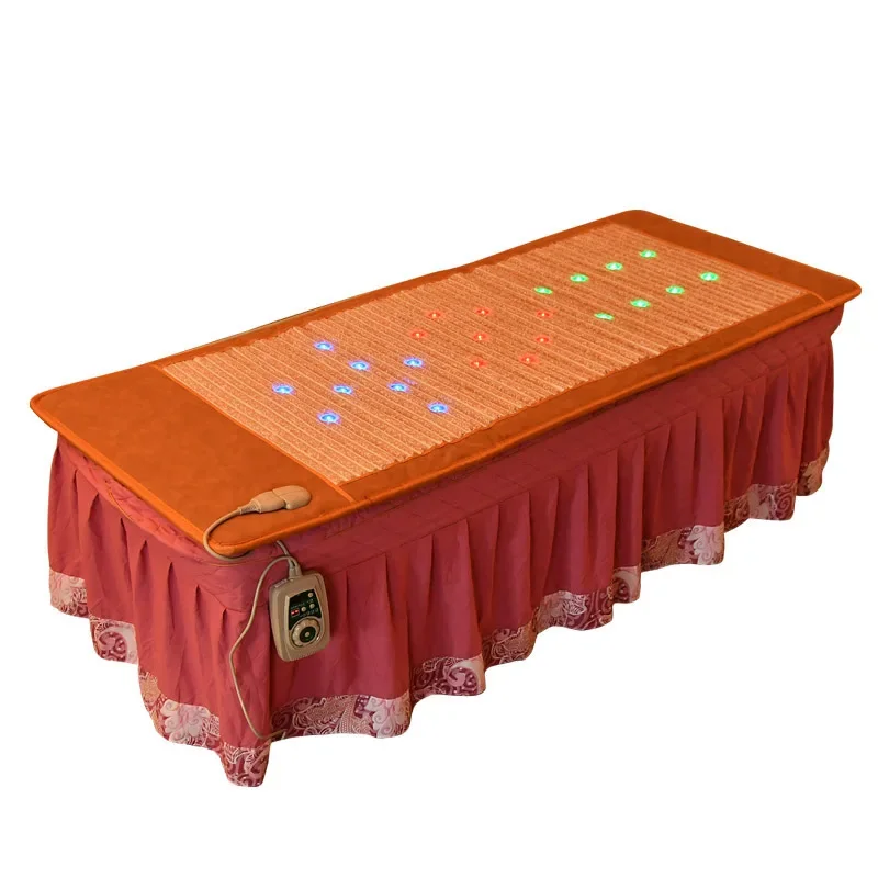 New three-color photon energy mattress long-wave heating massage physiotherapy belt beauty salon same household heating