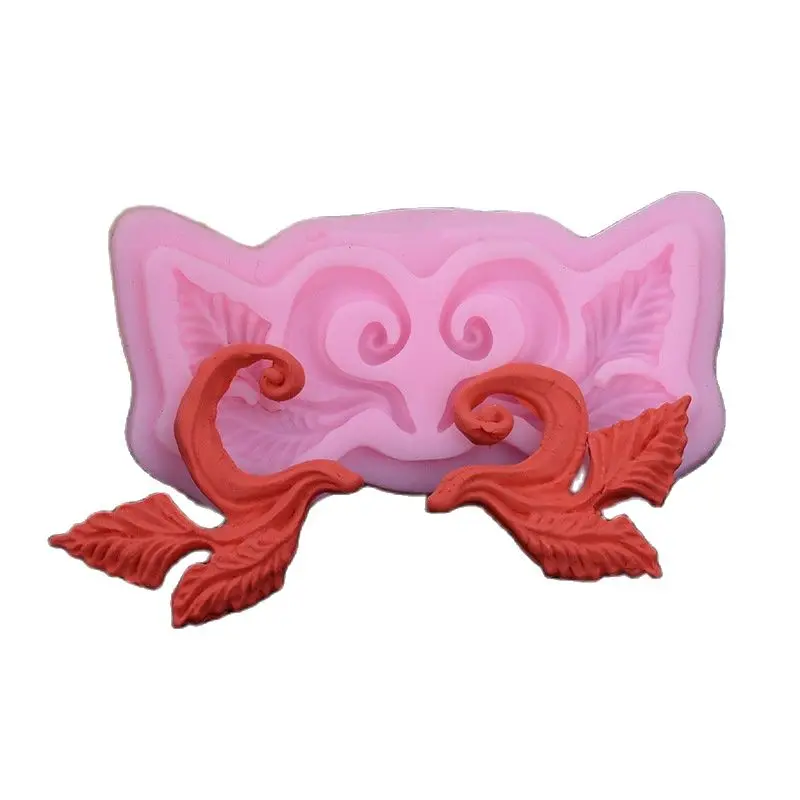

3D Leaf Silicone Lace Mold Fondant Cake Chocolate Mould Baking Molds Sugarcraft Cake Decorating Tools H026