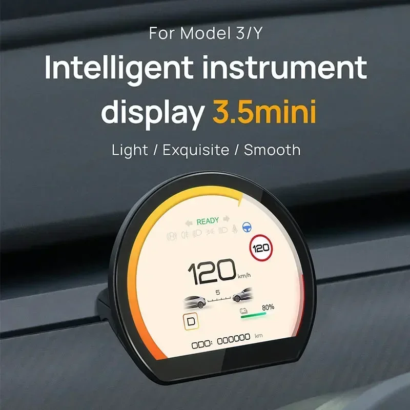 Intelligent Instrument LCD Display for Tesla Model 3 Y 2019-2022 3.5