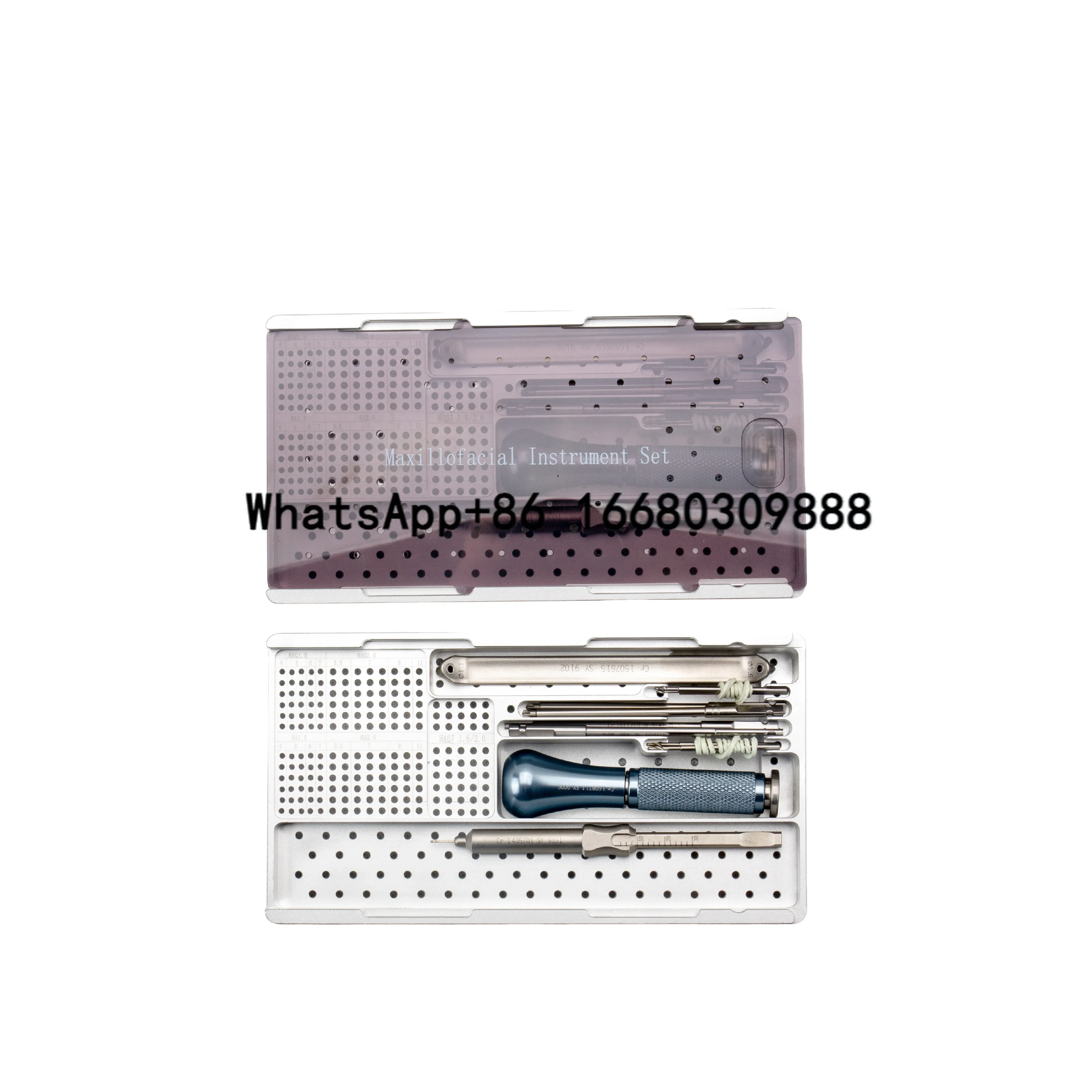 

Chinese Factory High Quality Locking Medical Maxillofacial Surgery Instruments Set