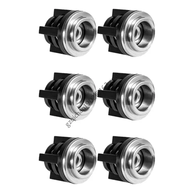 

X7AB Stainless Steel High Pressure Car Washer Check Valves 6pcs Replacement Set