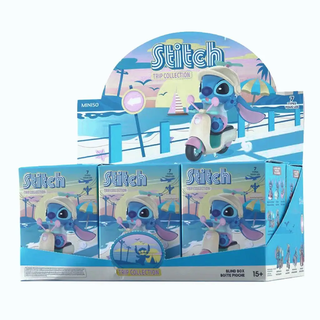 

Cartoon Cute Doll Comic Stitch Blind Box Tide Play Gift Box Children's Desktop Figure Decoration Boys and Girls Birthday Gifts